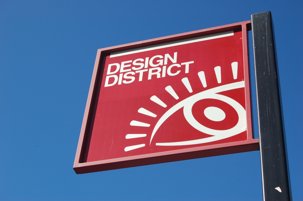 Map of the Miami Design District